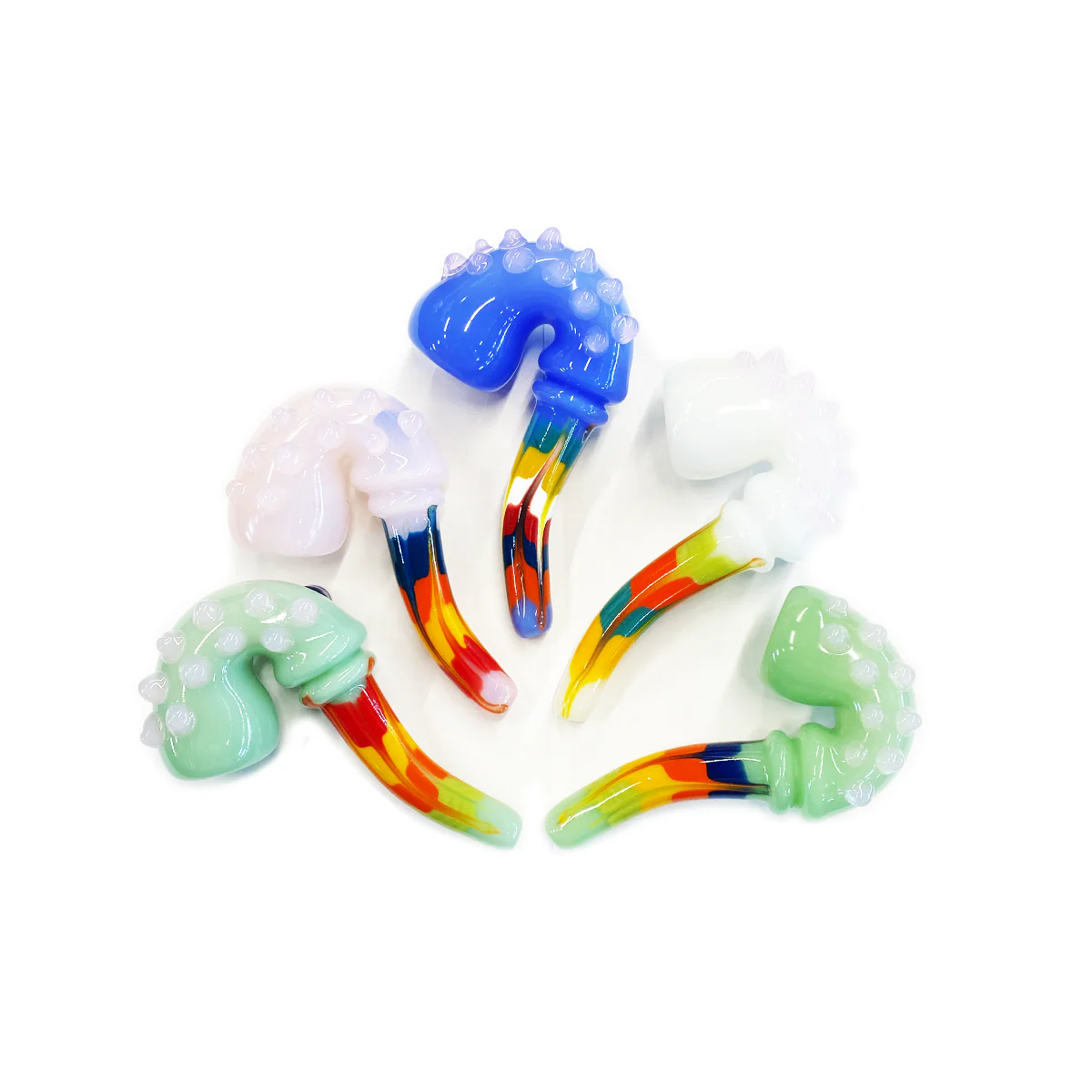Photograph of product: 5" Hand Pipe Sherlock Rasta Fancy Art
