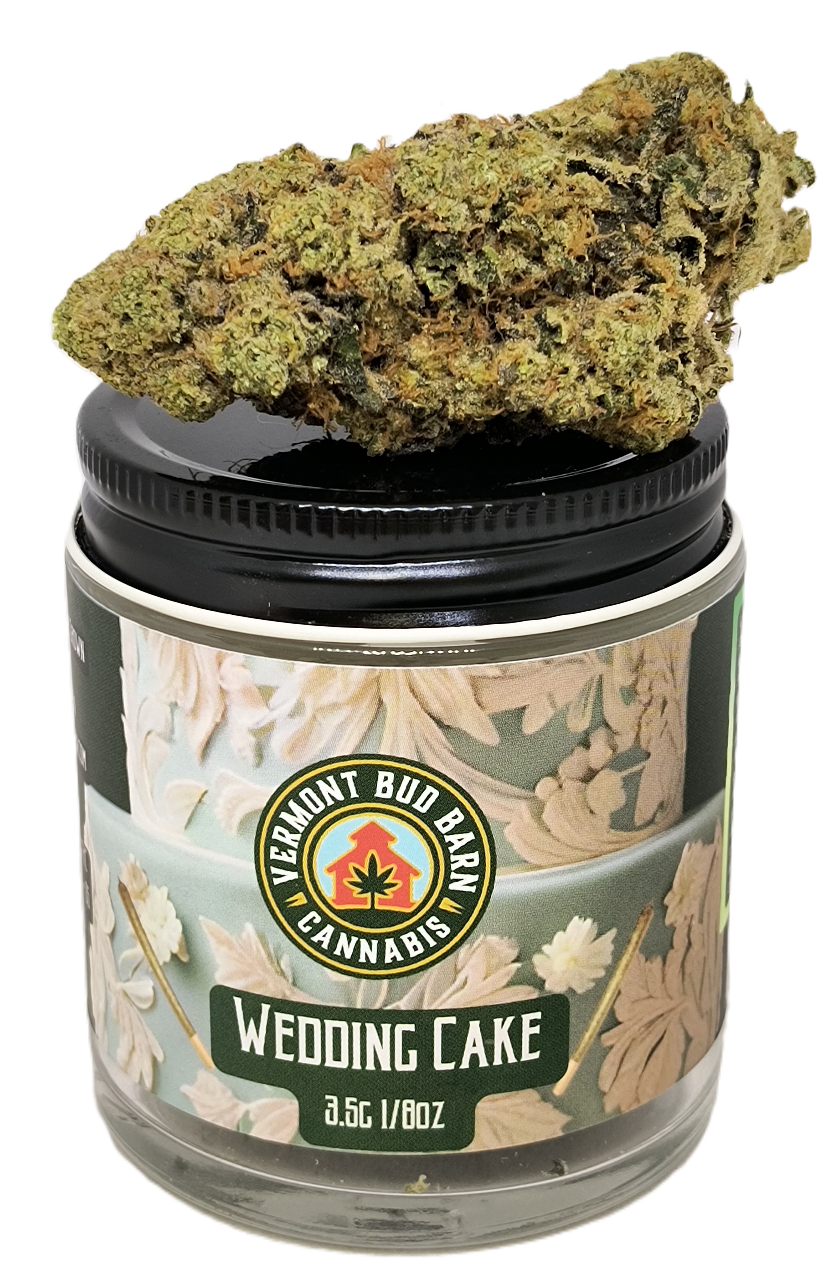 Photograph of product: Wedding Cake Jar | Vermont Bud Barn - 3.5g