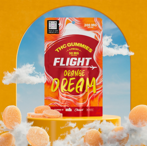 Photograph of product: Flight 200mg | Orange Dream