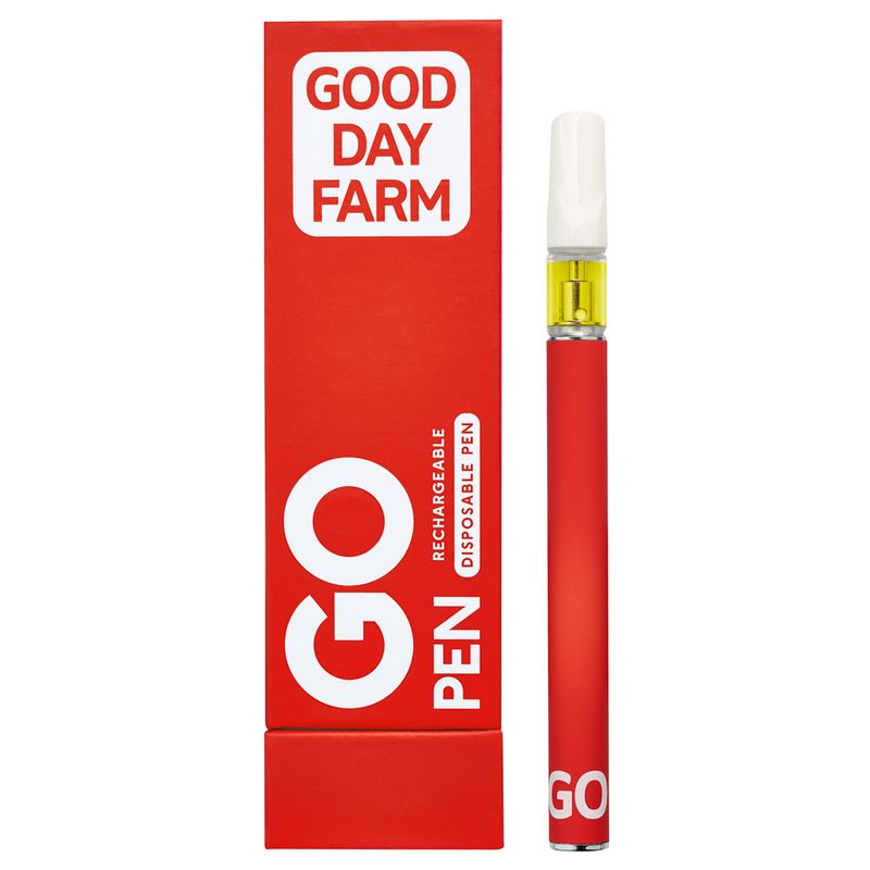 Photograph of product: GDF: GO Pen Vape | Strawberries and Cream | All-In-One | 0.5g
