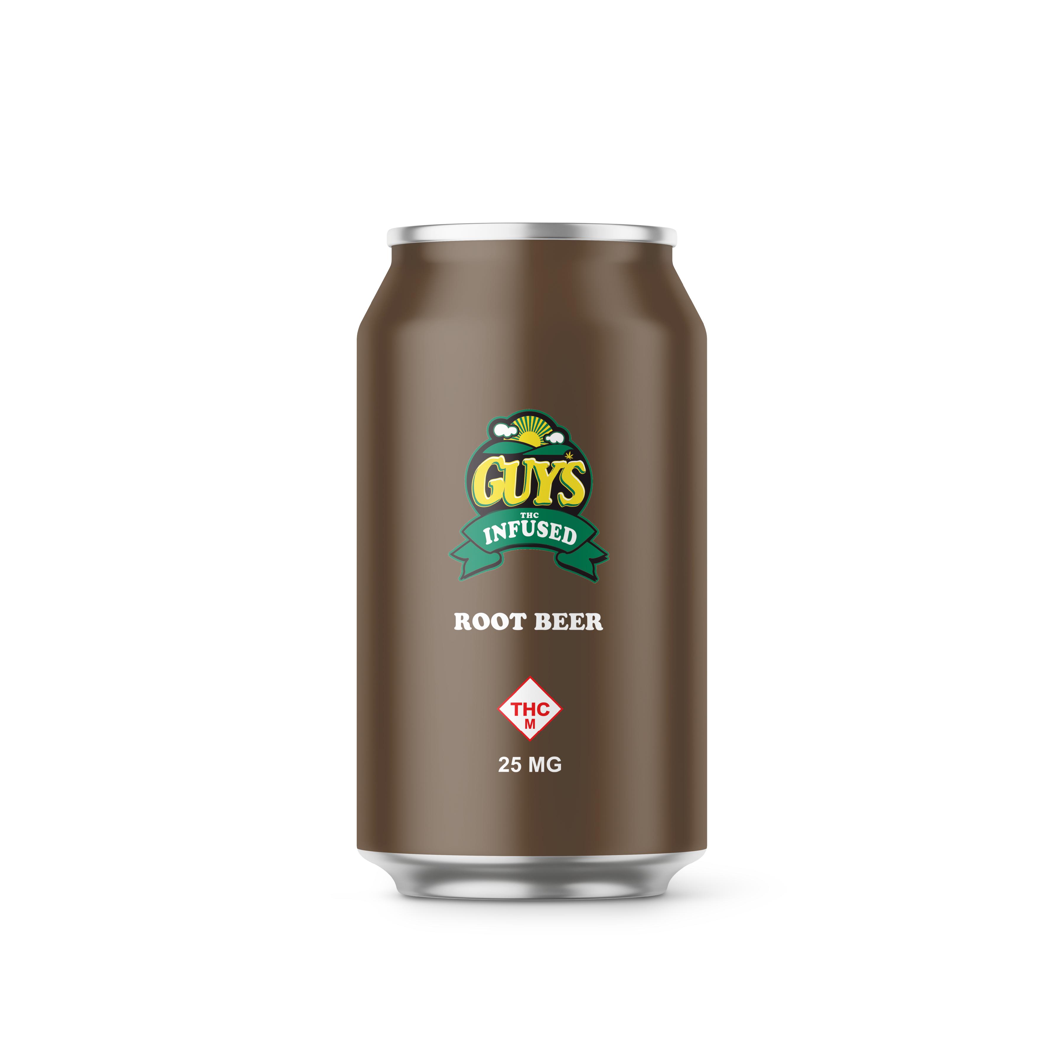 Photograph of product: Root Beer | 25mg | Soda | Guy's