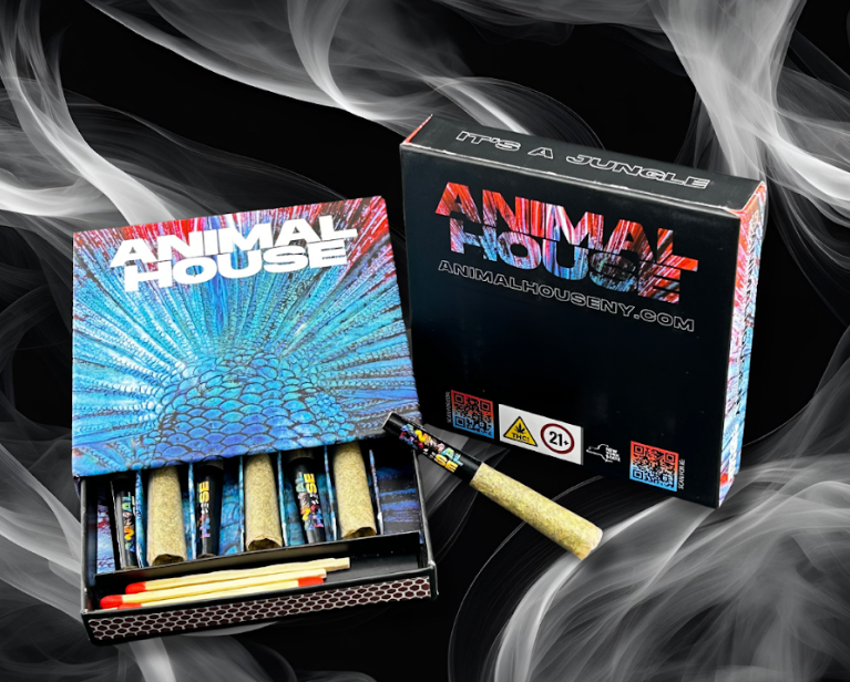 Photograph of product: Animal House | Iced Sangria | Infused Pre-roll | 7 Pack | 3.5g