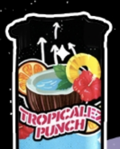 Photograph of product: Hellavated AiO Cloud Bar | Tropicalez Punch (S)