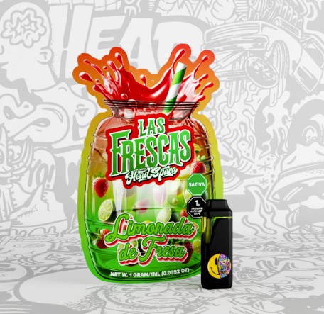 Photograph of product: Las Frescas - Limonada De Fresa - 1g Disposable