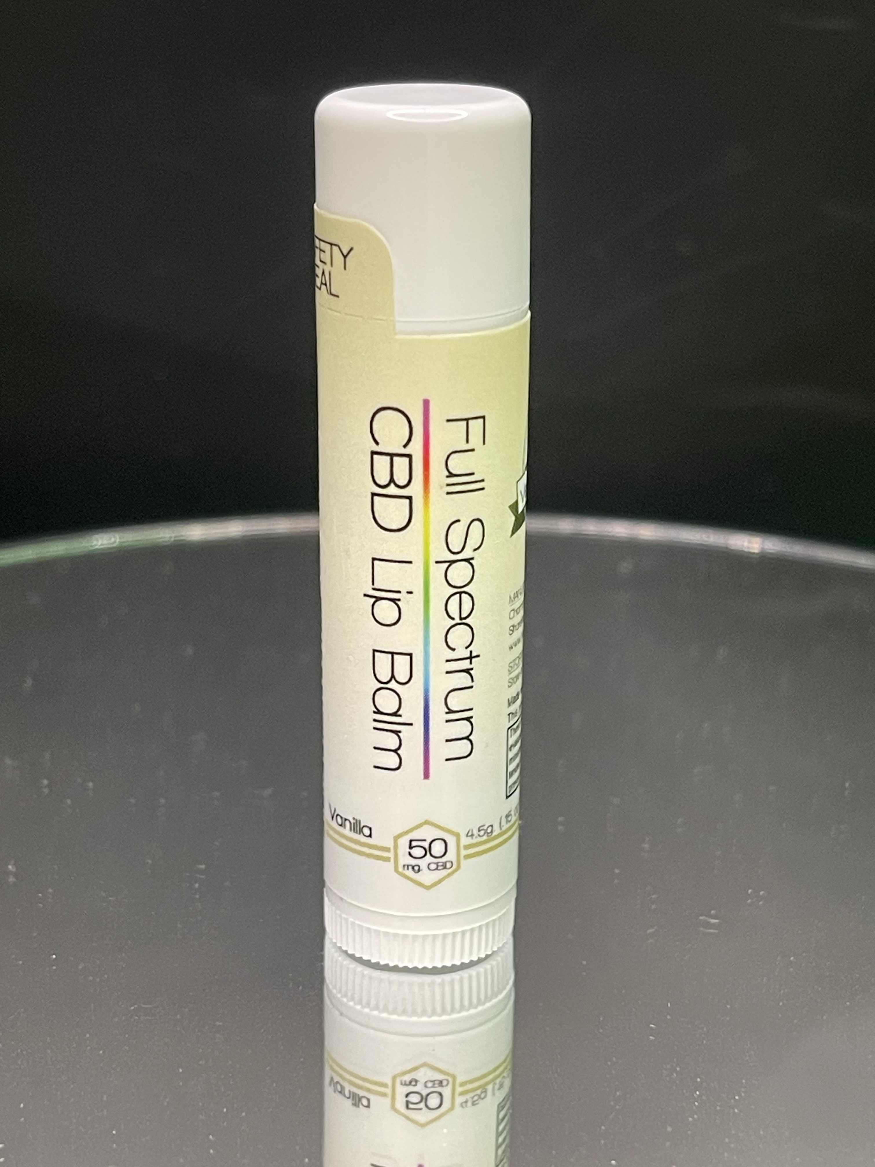 Photograph of product: CBD Lip Balm-Vanilla-50mg CBD