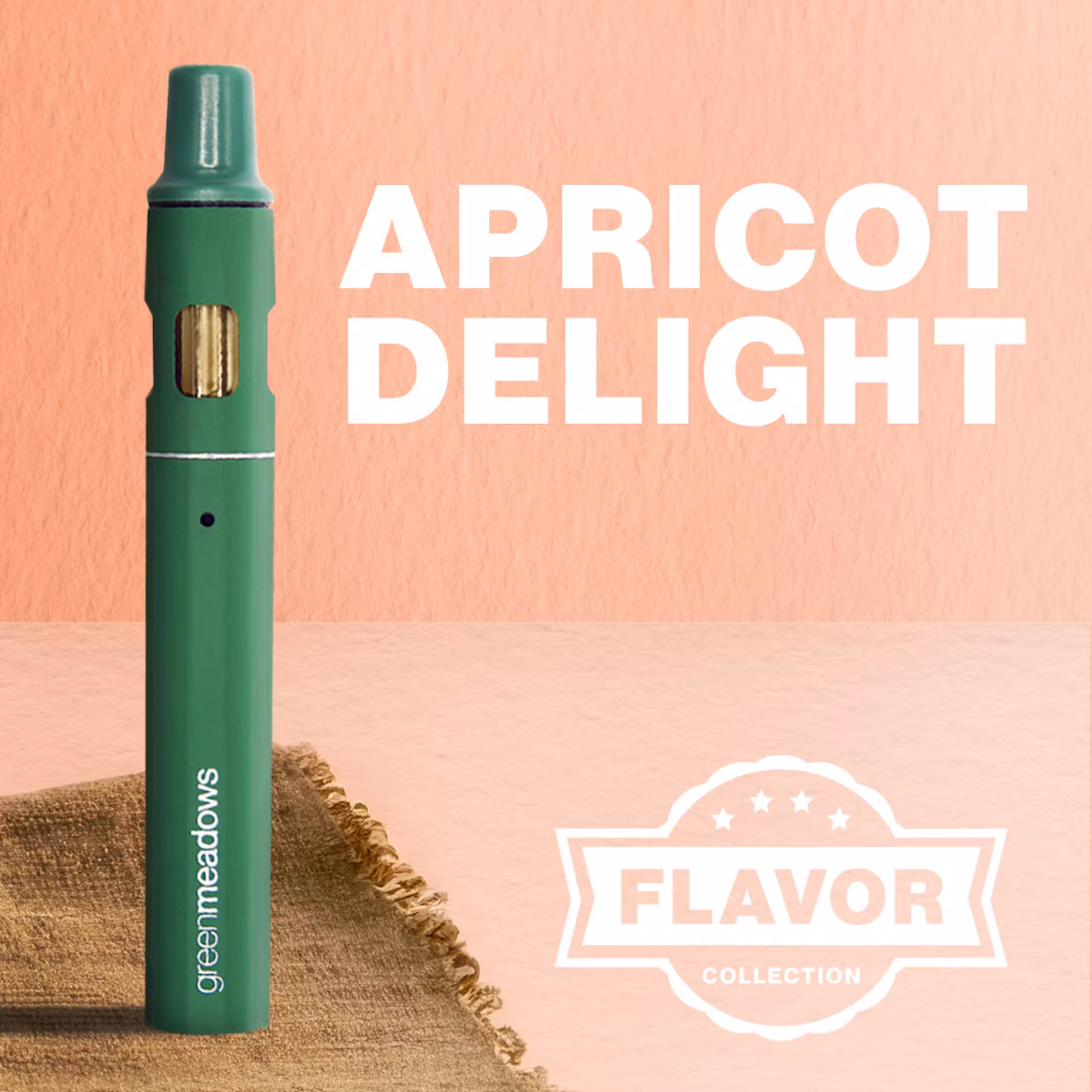 Photograph of product: Apricot Delight: Disposable Vape