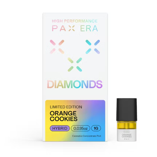 Photograph of product: ORANGE COOKIES DIAMONDS POD