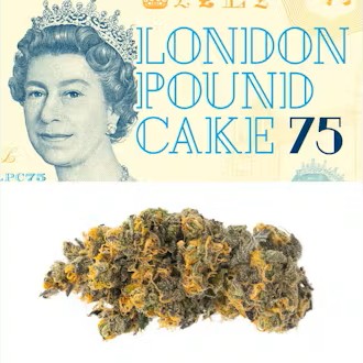 Photograph of product: Cookies: Popcorn Flower | London Pound Cake 75 - 7g