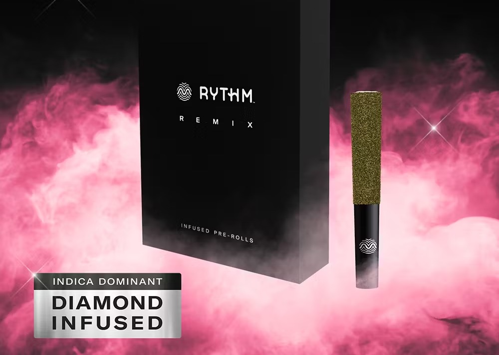 Photograph of product: Rythm Remix (Infused) - Infused Pre-Rolls - Strawberry Shortcake  (I) 5pk