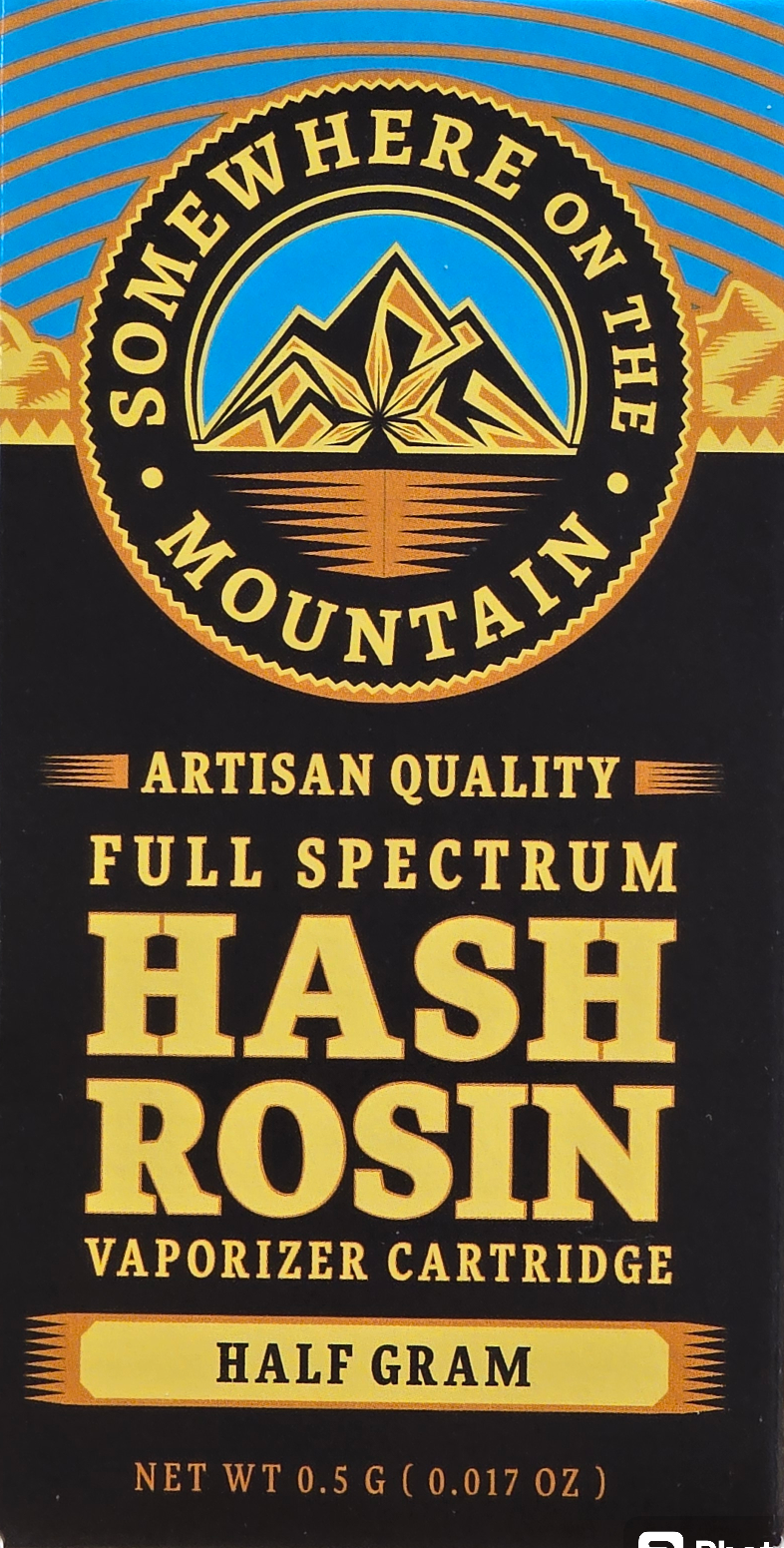 Photograph of product: SOTM - JOMO - au chocolat Rosin Vape Cart