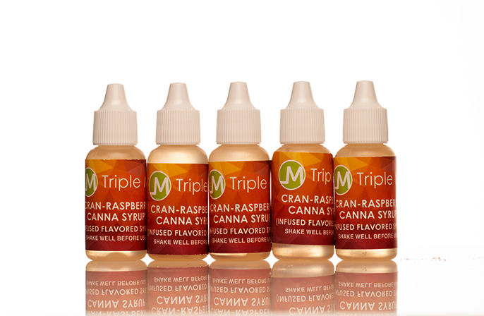 Photograph of product: Canna Syrup - Cran-Raspberry [5pk]