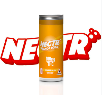Photograph of product: 100mg Soda | Orange