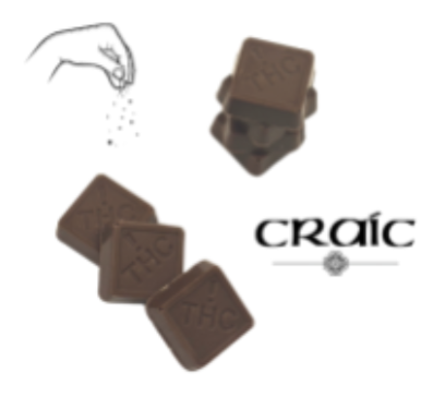 Photograph of product: Craic-Fast Acting-Milk Chocolate-20ct-00222
