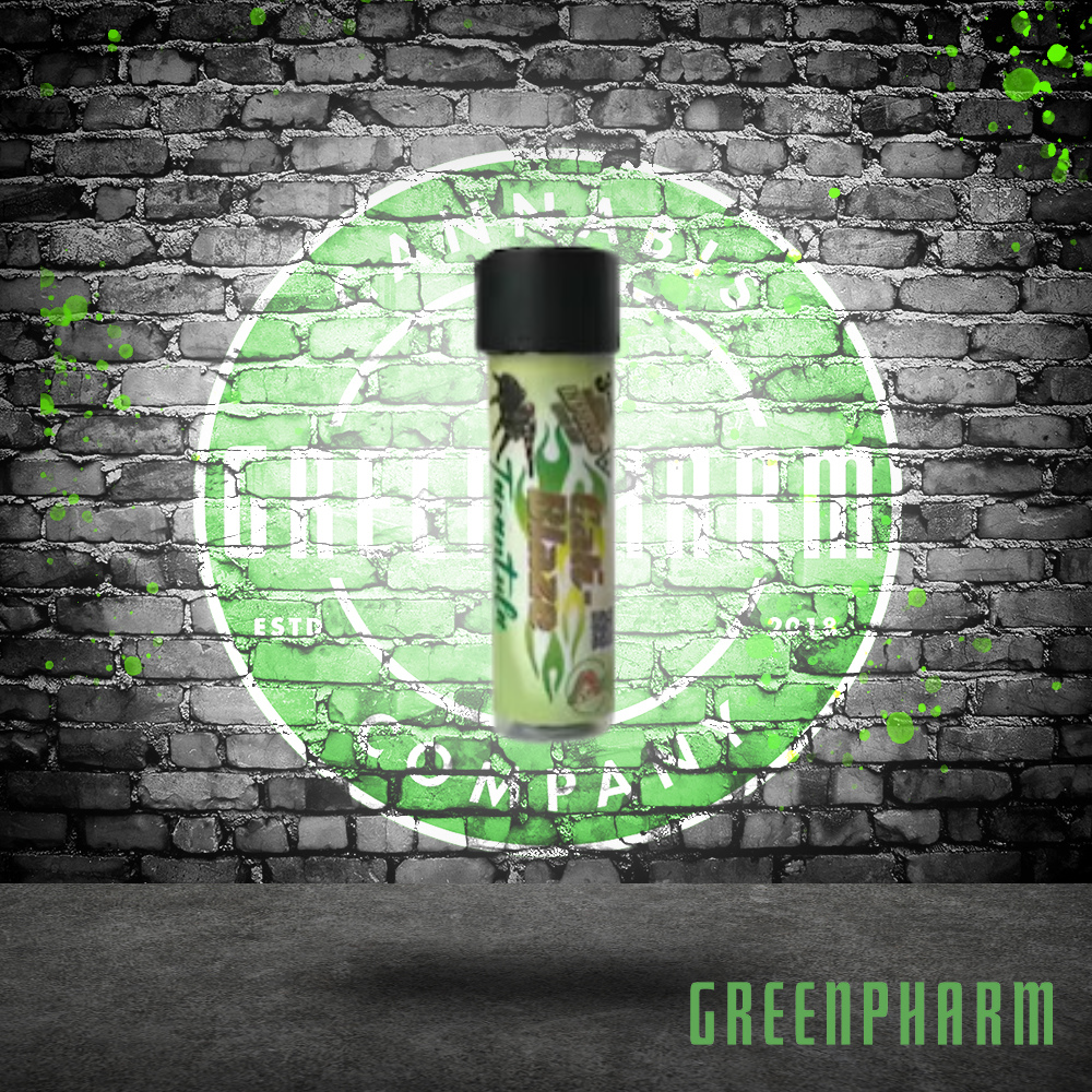 Photograph of product: Cali-Blaze , 3CT, 1G Tarantula Infused Pre-Rolls | Key Lime Pie