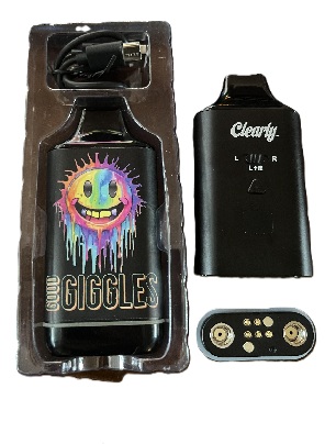 Photograph of product: Clearly Spin | "Good Giggles" Too Ripped  Dual 510 Vape Cart Battery $35