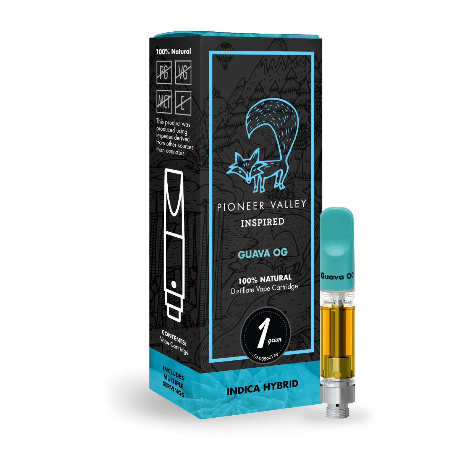Photograph of product: 1000mg Vape | Guava OG | Pioneer Valley