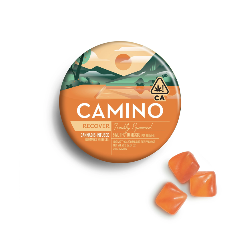 Photograph of product: Camino | Freshly Squeezed CBG | 100mg | 20ct