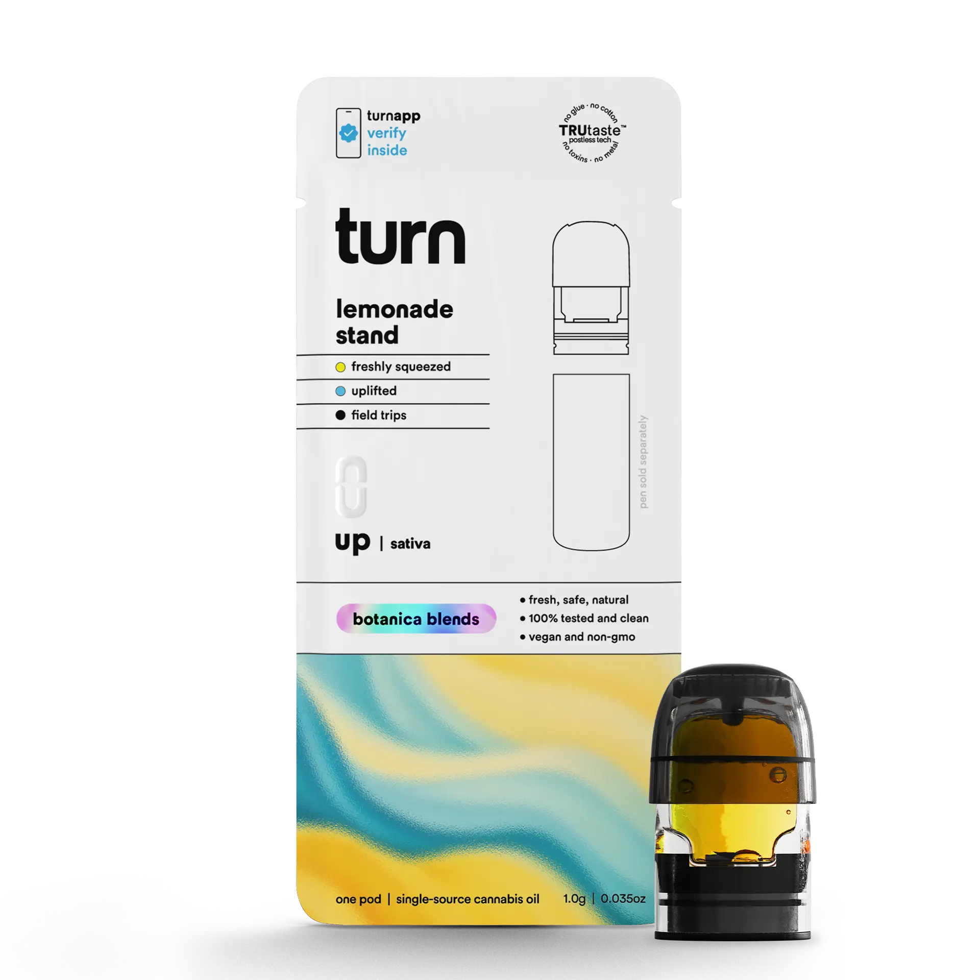 Photograph of product: Turn | Lemonade Stand Botanica Blends | 1G Pod