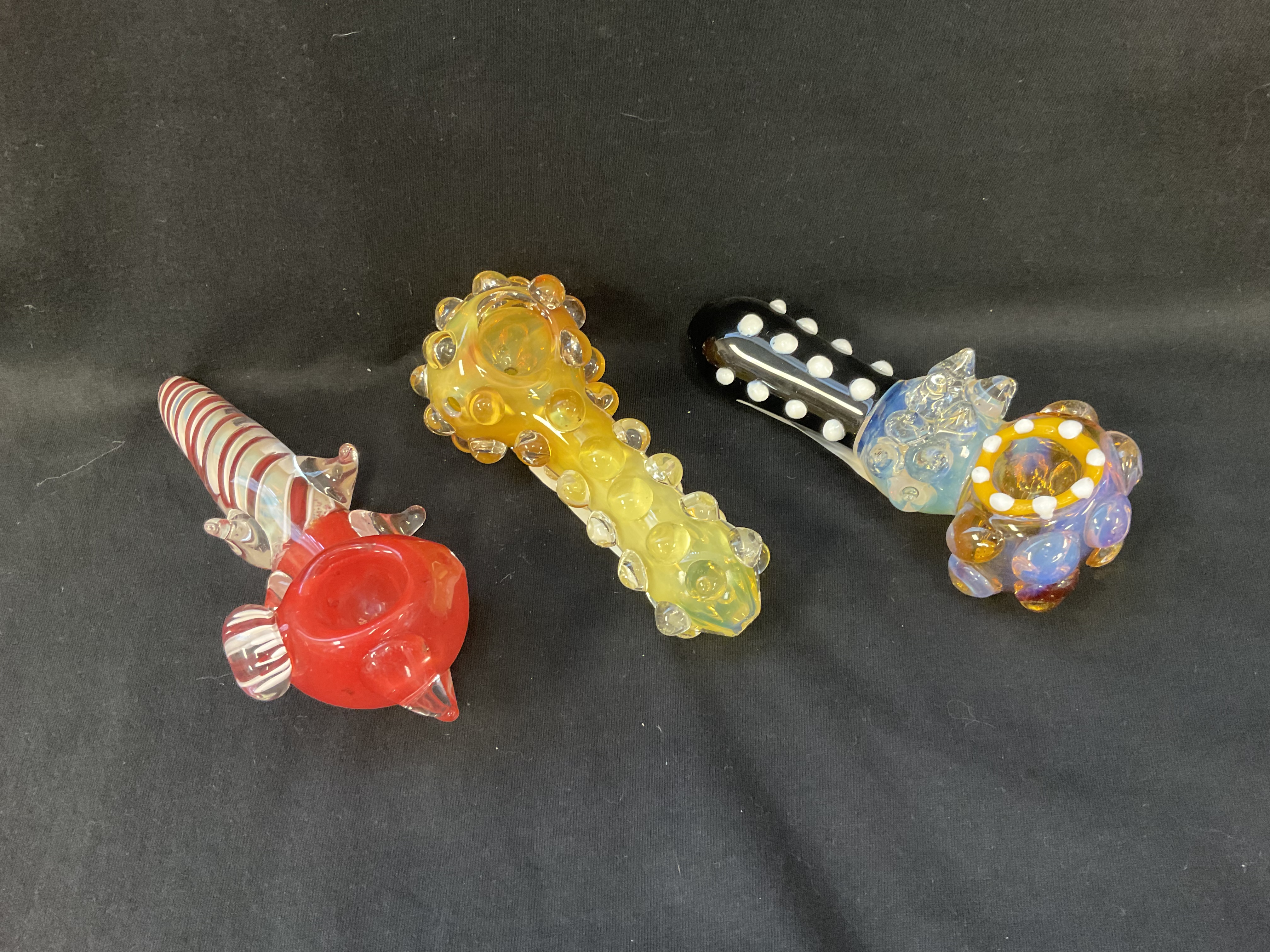 Photograph of product: Decorated Glass Pipe