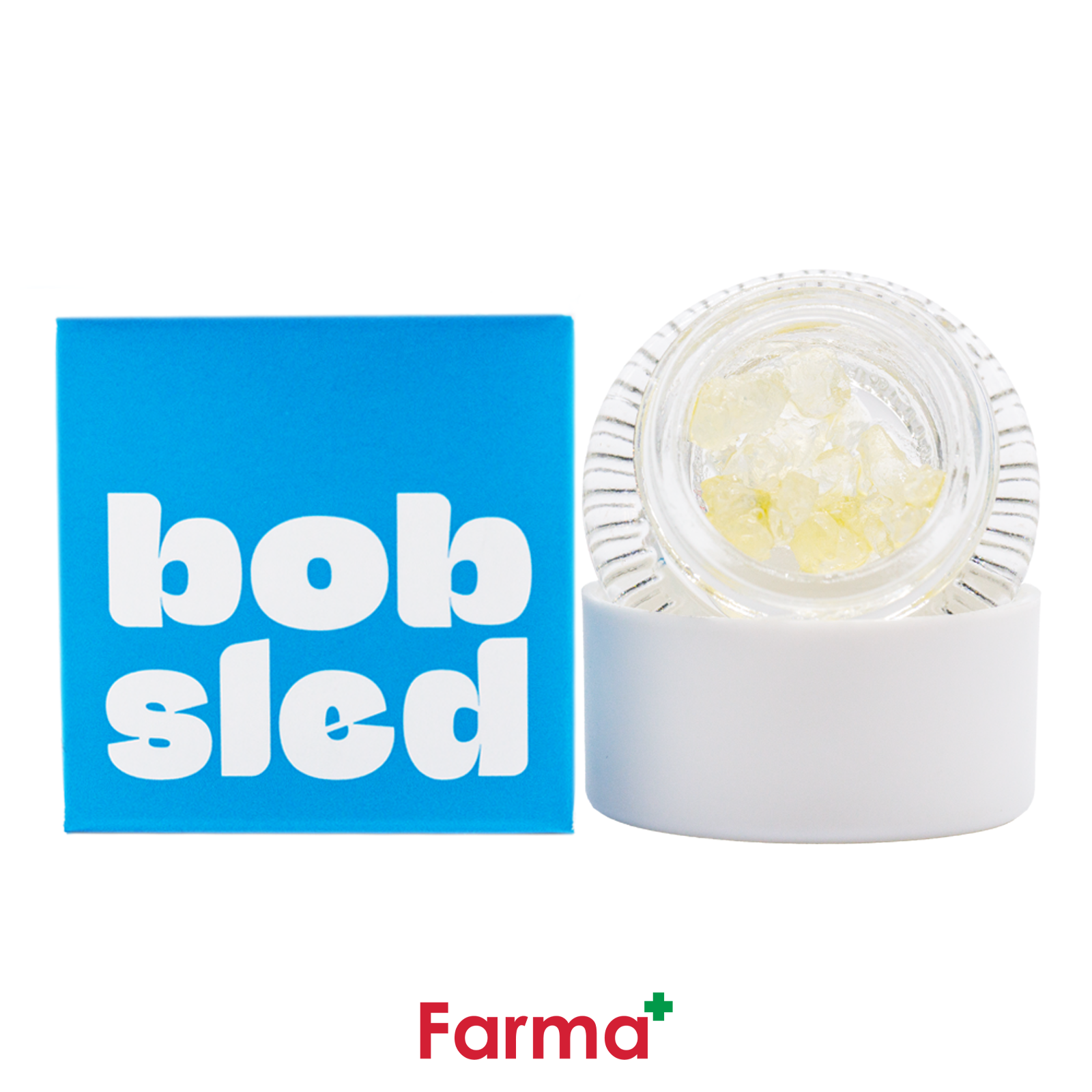 Photograph of product: Bobsled Extracts Lemon Zinger Diamonds 1g