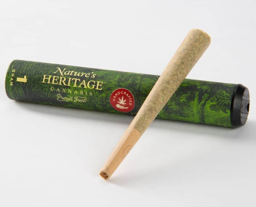 Photograph of product: Orange Biscuits  - 1g Preroll