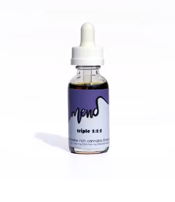 Photograph of product: Triple 1:1:1 (TH-oui, CBD, CBG) | Tincture | 500mg