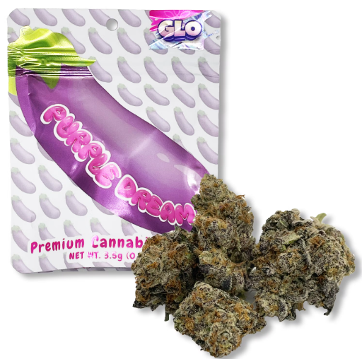 Photograph of product: Glo Farm Purple Dream - 3.5g