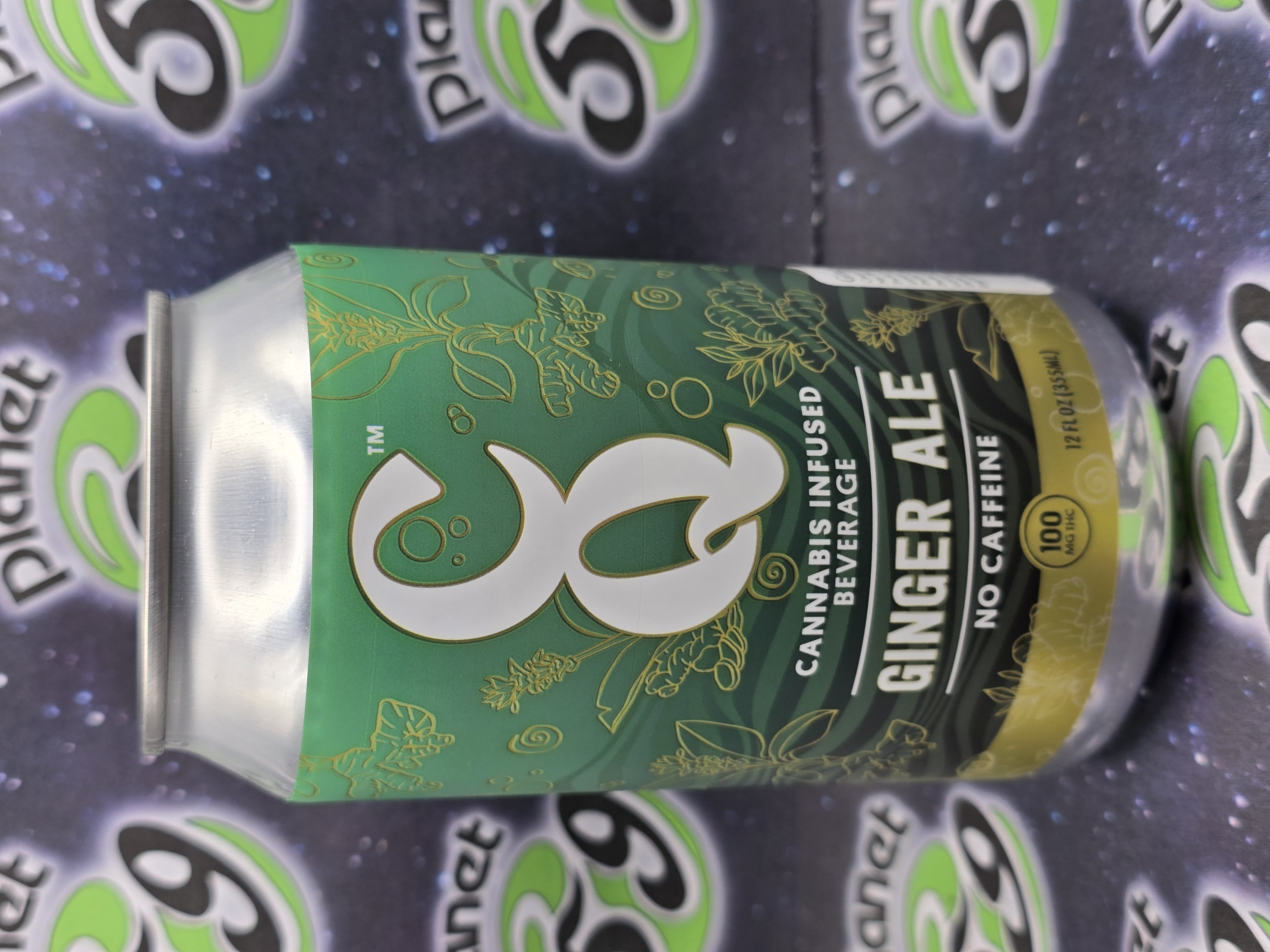 Photograph of product: CQ Soda | Ginger Ale | 100mg Drink