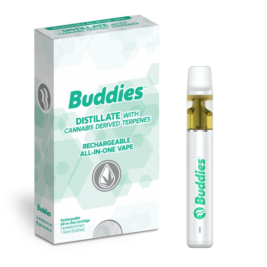 Photograph of product: Buddies 1g AIO - Agent Orange