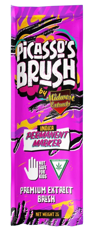 Photograph of Product: Picasso's Brush | Permanent Marker | 2G Live Resin Brush