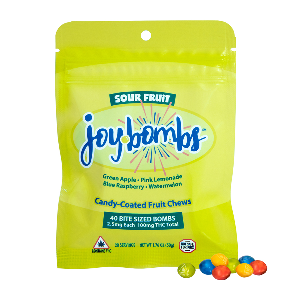 Photograph of Product: Joybombs Fruit Chews - Sour Fruit