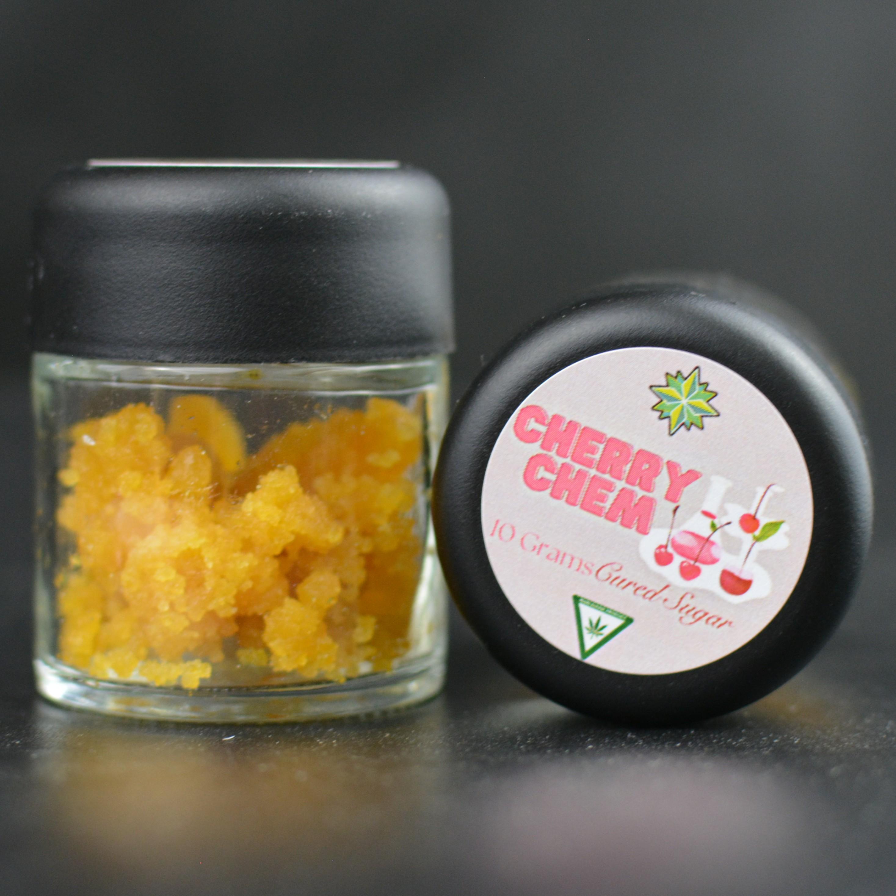 Photograph of product: Harbor Farmz *Baller Bucket* Cured Sugar   Cherry Chem