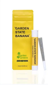 Photograph of product: Garden State Banana l Banana Mochi Pre Roll l 1pk l 1g