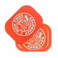 Photograph of product: High Times x Pulsar Metal Rolling Tray w/Lid - High Times Approved - 11"x7"