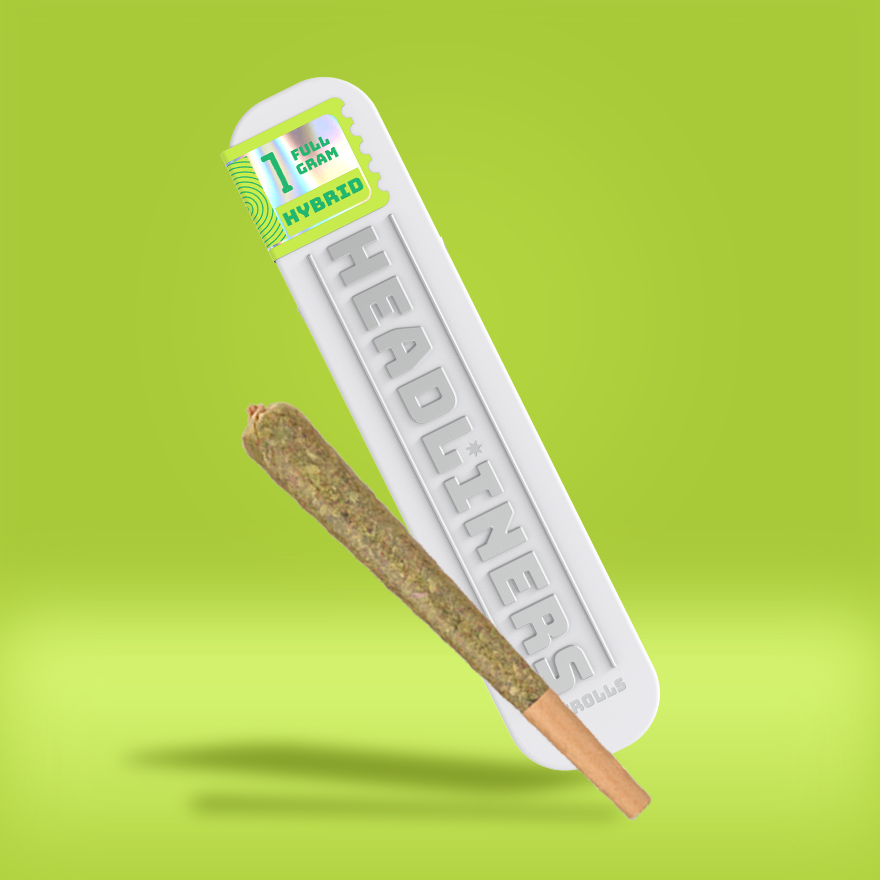 Photograph of product: Headliners Wizard Spray #1 1g Pre-Roll