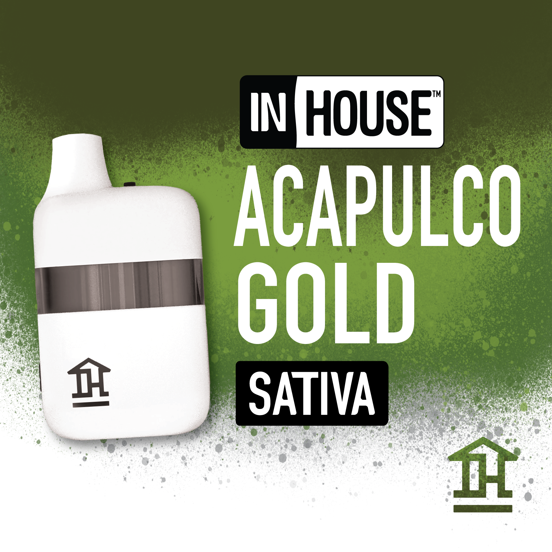 Photograph of product: In House Acapulco Gold (S) Disposable 2g
