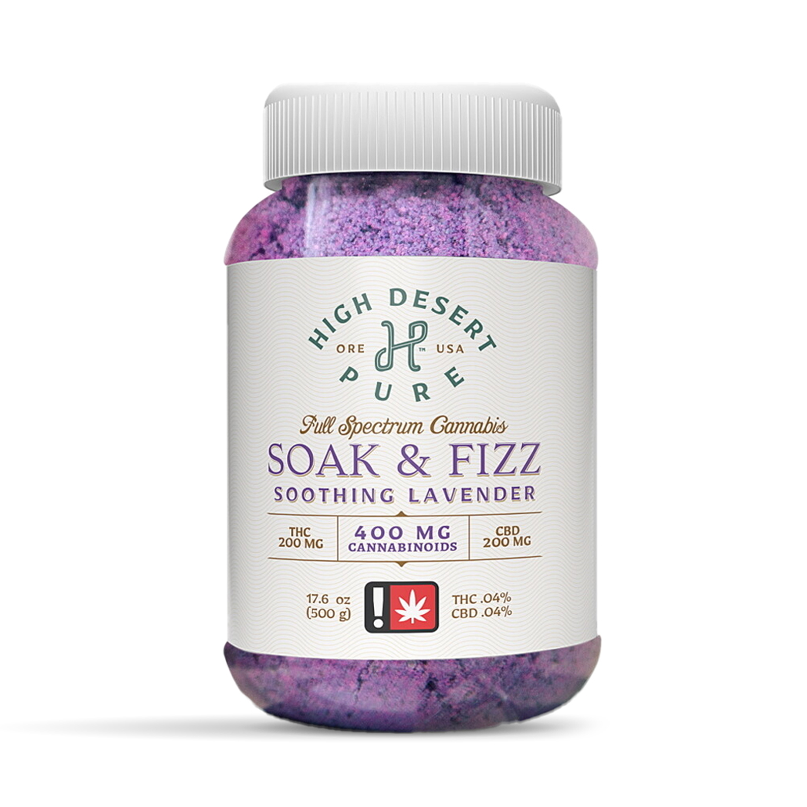 Photograph of product: 1:1 Soak & Fizz Lavender