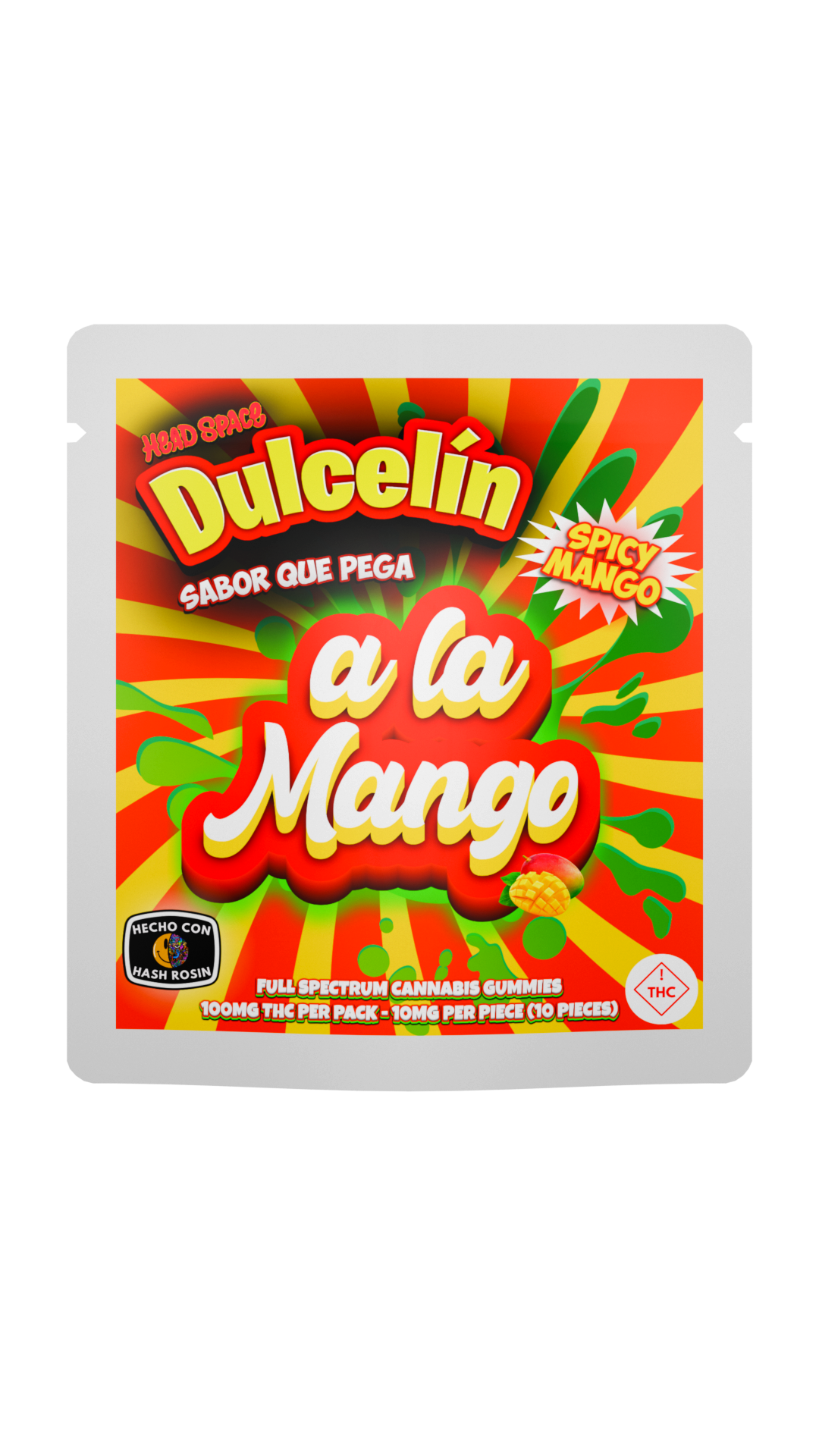 Photograph of product: A La Mango Gummies | 100mg