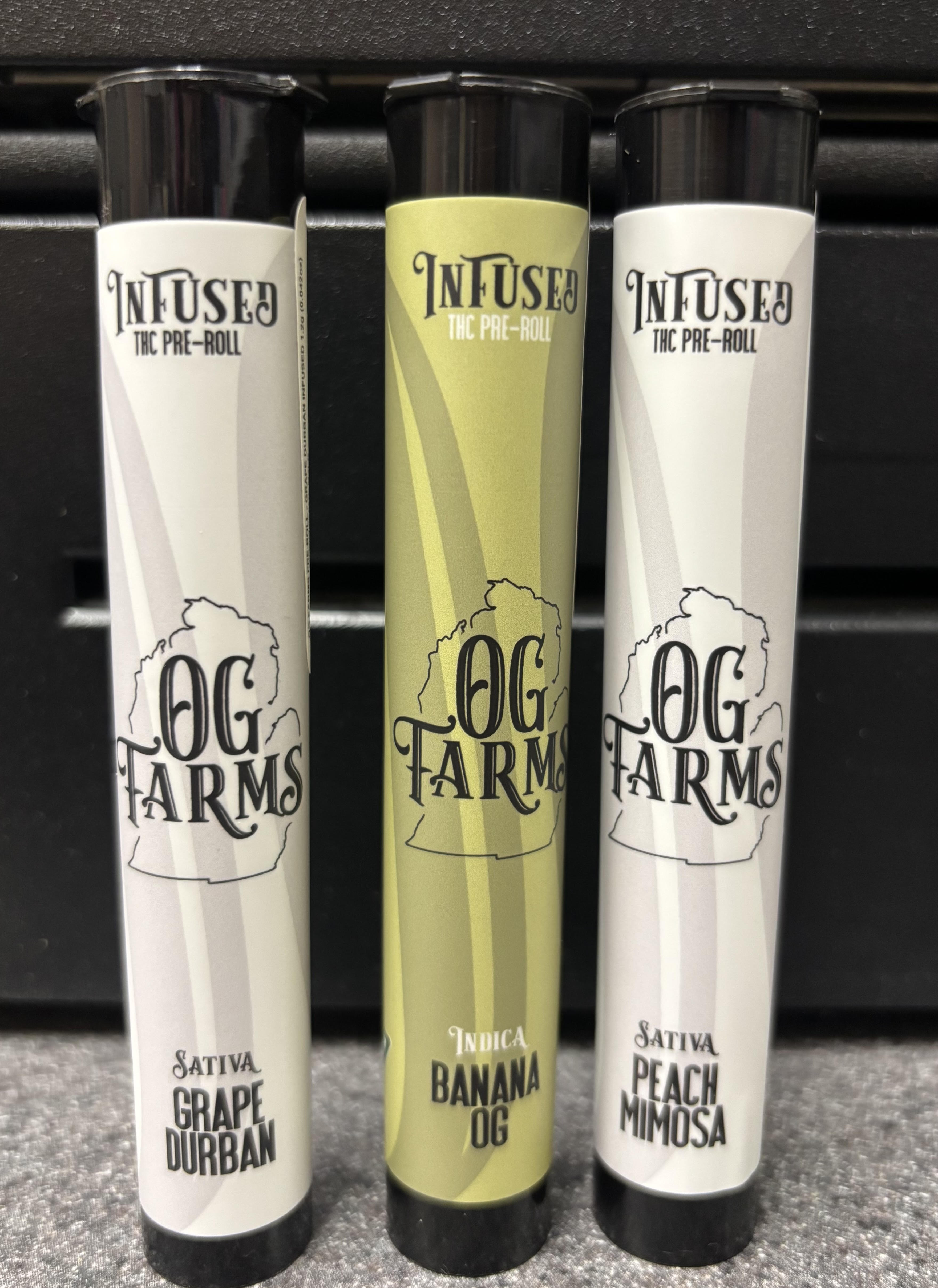 Photograph of Product: OG Farms Infused Peach Mimosa