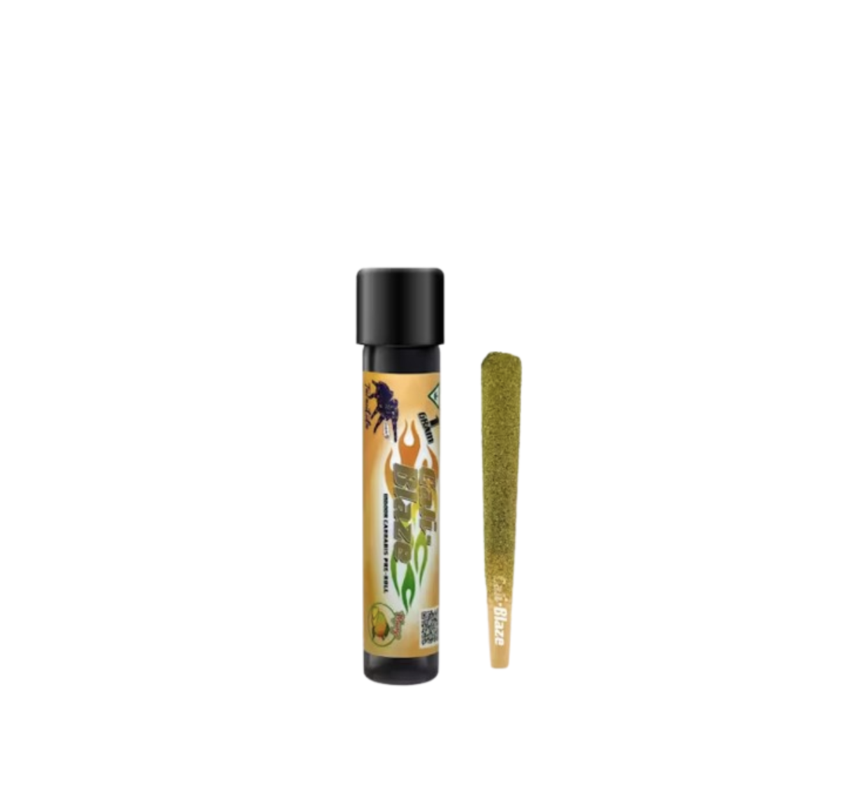 Photograph of product: Cali Blaze Tarantula Mango Infused Preroll