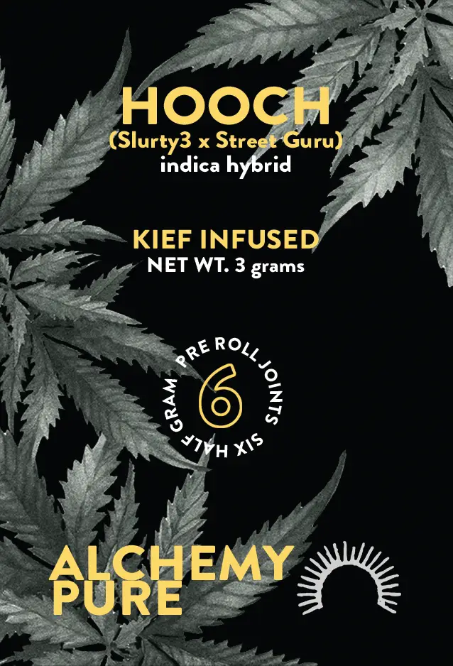 Photograph of product: Alchemy Pure | Infused Pre-rolls | 6pk | Hooch
