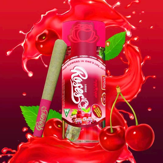 Photograph of product: Roses Single Infused PreRoll - Very Cherry Loosie
