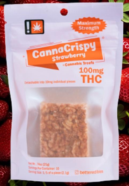 Photograph of product: CannaCrispy | Strawberry