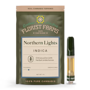 Photograph of product: Florist Farms | Northern Lights Vape Cart 1g | Oui'd