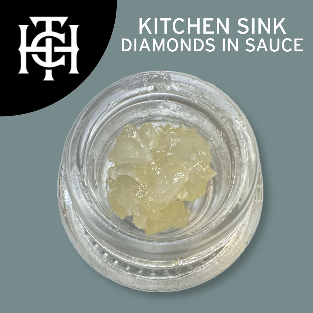 Photograph of product: Kitchen Sink 1g Diamonds in Sauce