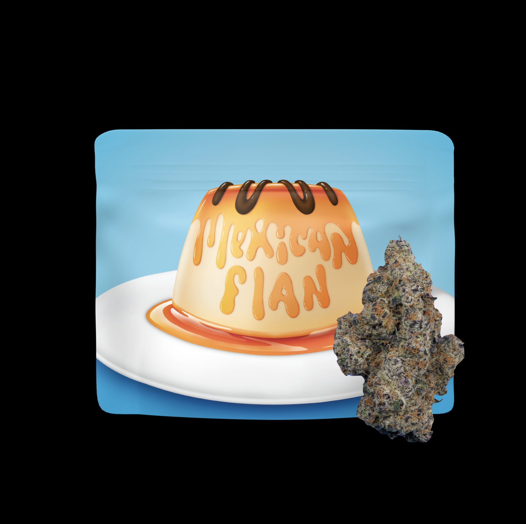 Photograph of product: Cookies Smalls Mylar Bag | Mexican Flan - 7g