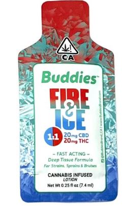 Photograph of product: Lotion - Fire & Ice 1:1 - Buddies - GREEN LEAF SPECIAL