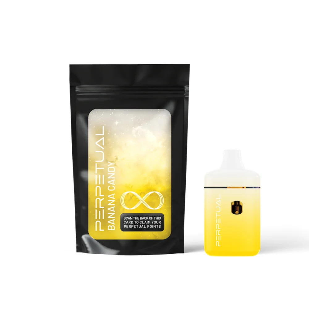 Photograph of product: Banana Candy Disposable All In One | Vapes | 1g