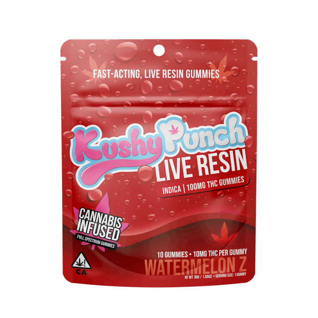 Photograph of product: Watermelon Z Gummies 100mg - 