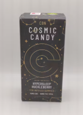 Photograph of product: Hypersleep Huckleberry 10pk 1:2 CBN Cosmic Candy W1-32